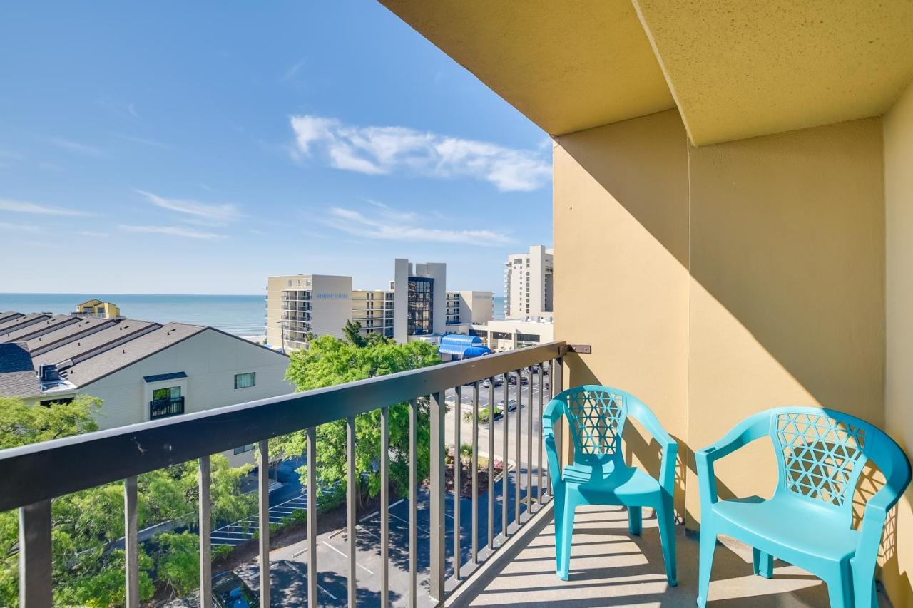 Myrtle Beach Condo With Ocean View And Pool Access! 外观 照片